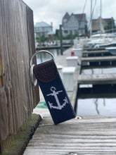 Load image into Gallery viewer, Anchor Needlepoint Key Fob
