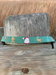 Christmas Needlepoint Belt