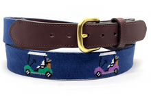 Load image into Gallery viewer, Cart Fee Needlepoint Belt
