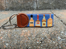 Load image into Gallery viewer, Liquor Needlepoint Key Fob
