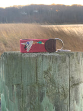 Load image into Gallery viewer, Mallard Needlepoint Key Fob
