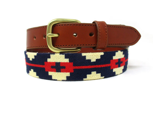 Navajo Diamond Needlepoint Belt