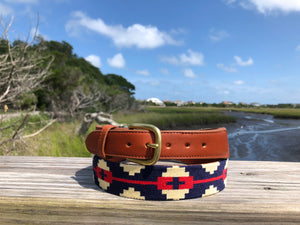 Navajo Diamond Needlepoint Belt