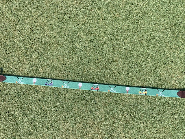 Par 3 Needlepoint Golf Belt