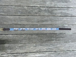 Regatta Needlepoint Belt