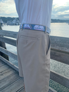 Regatta Needlepoint Belt