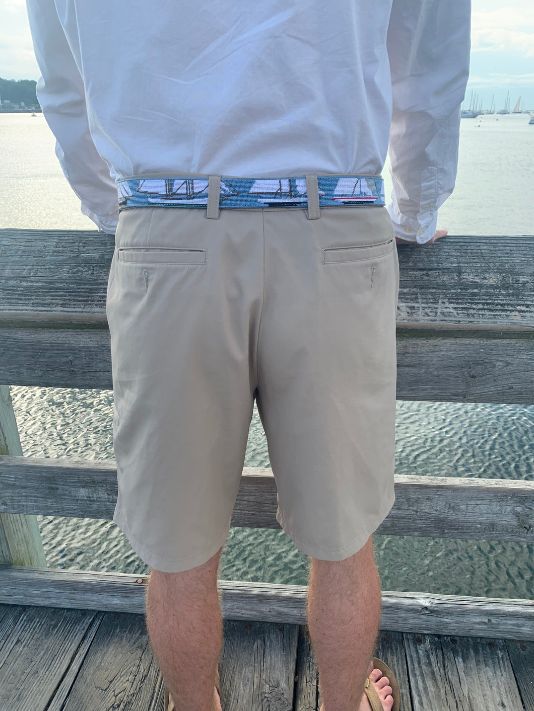 Regatta Needlepoint Belt
