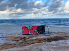 Load image into Gallery viewer, Star Fish Needlepoint Key Fob
