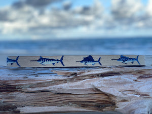 Sport  Fish Needlepoint Belt